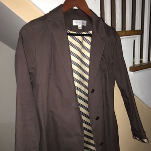 Gorgeous Brooks Brothers Brown Rain Trench Coat XS